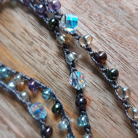 Natural Quartz Crystal Necklace,  Artisan Jewelry by Rust Belt Raised, Quartz - Picture 6 of 14